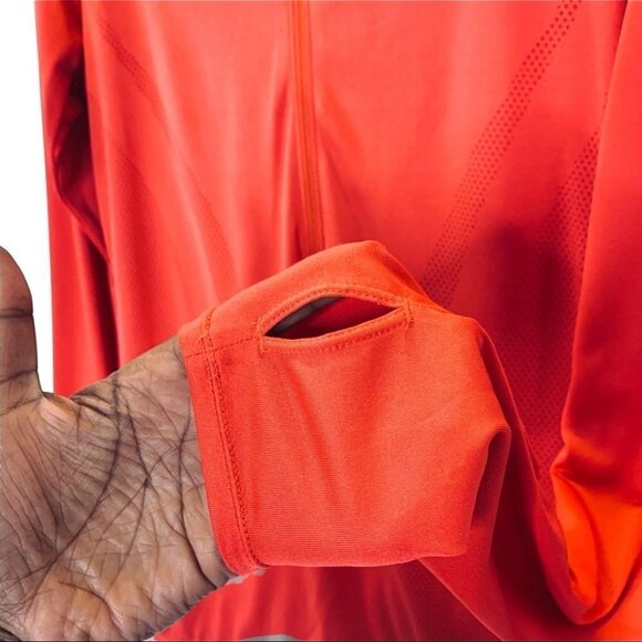 COLUMBIA TITANIUM QUARTER ZIP PULLOVER ORANGE LIGHT SWEATSHIRT WOMEN SIZ… - Picture 9 of 15